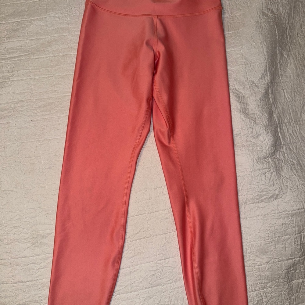 Alo 7/8 Airlift High Waist Leggings, Strawberry Lemonade, Medium - Picture 5 of 5